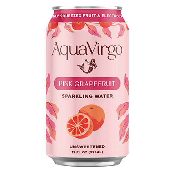 Aqua Virgo - Pink Grapefruit Sparkling Water