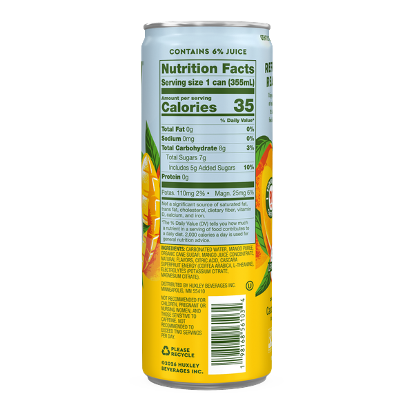 Huxley Mango Energy Refresher