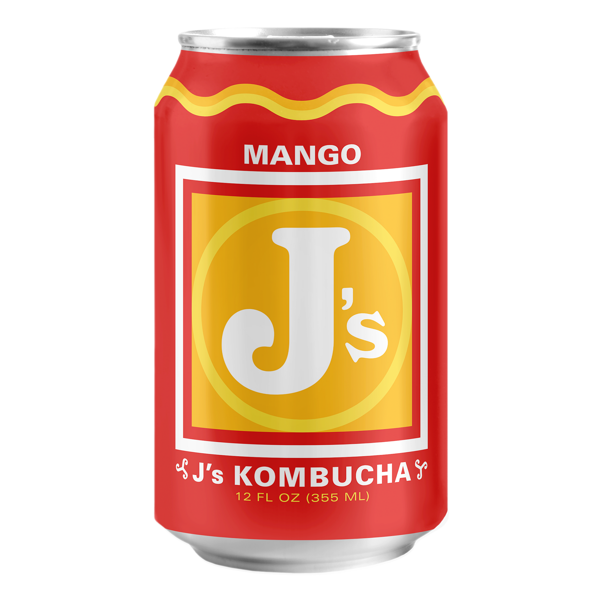J's Kombucha - Mango Kombucha