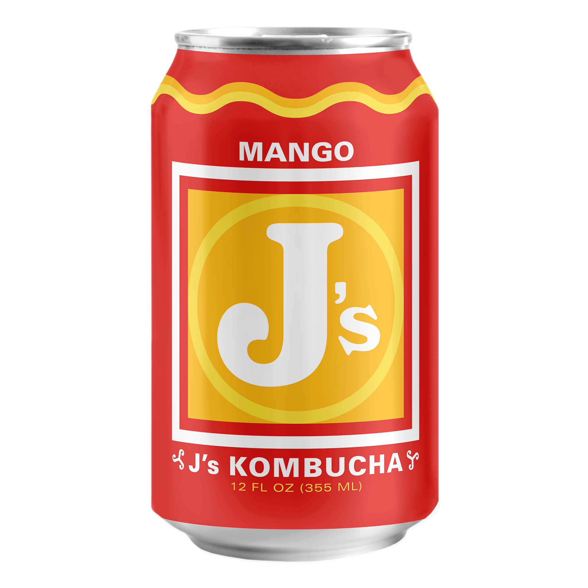 J's Kombucha - Mango Kombucha