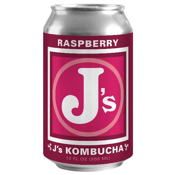 J's Kombucha - Raspberry Kombucha