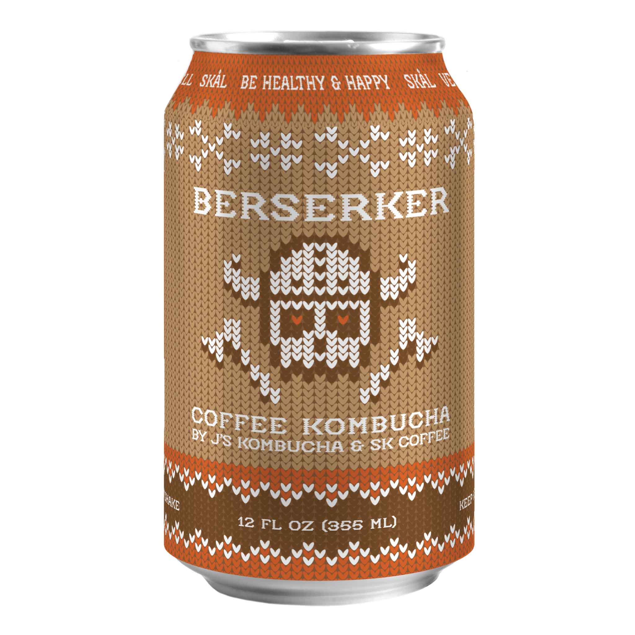 J's Kombucha - Berserker Coffee Kombucha