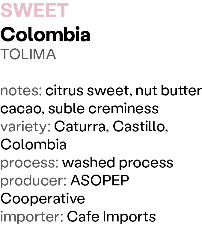 SK Coffee Sweet Info